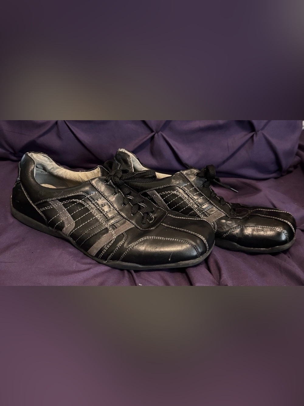 Madden Shoes Black And Grey Size 9